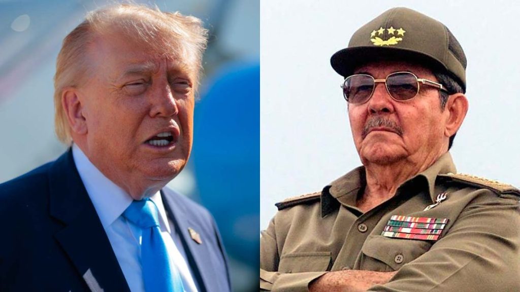 Trump amenaza con intervención militar en Cuba tras acusar a Raúl Castro de narcoterrorismo