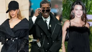 Kendall Jenner genera drama en el círculo de Rihanna por sus supuestos contactos con A$AP Rocky