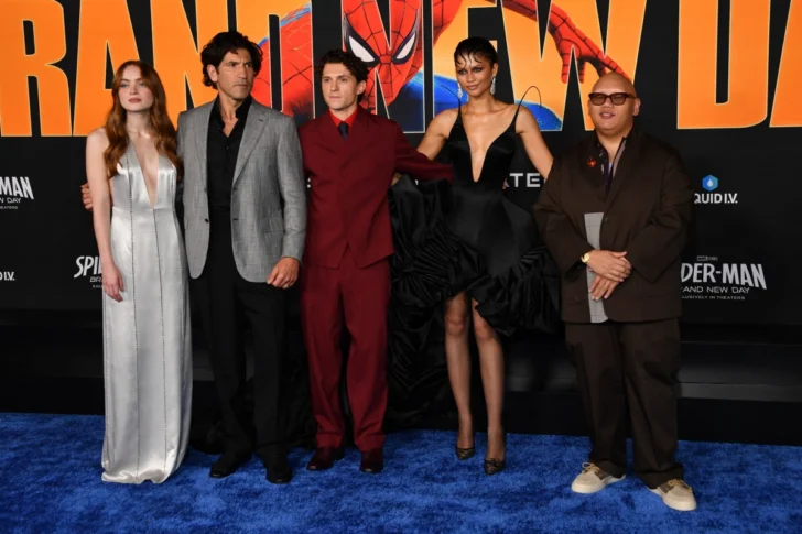 ¡Llegó Spider-Man: Brand New Day! Tom Holland, Zendaya y Sadie Sink en el estreno más esperado del año